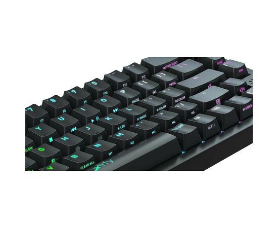 Клавиатура Xtrfy K5 68 keys Kailh Red Hot-swap RGB UA Black (K5-RGB-CPT-BLACK-R-UKR), изображение 11 Клавиатура Xtrfy K5 68 keys Kailh Red Hot-swap RGB UA Black (K5-RGB-CPT-BLACK-R-UKR), изображение 11