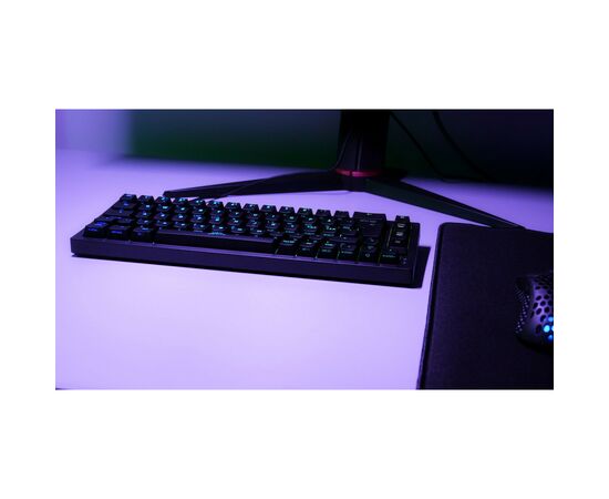 Клавиатура Xtrfy K5 68 keys Kailh Red Hot-swap RGB UA Black (K5-RGB-CPT-BLACK-R-UKR), изображение 3 Клавиатура Xtrfy K5 68 keys Kailh Red Hot-swap RGB UA Black (K5-RGB-CPT-BLACK-R-UKR), изображение 3