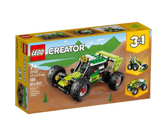Конструктор LEGO Creator Багі для бездоріжжя 160 деталей (31123), зображення 10 Конструктор LEGO Creator Багі для бездоріжжя 160 деталей (31123), зображення 10