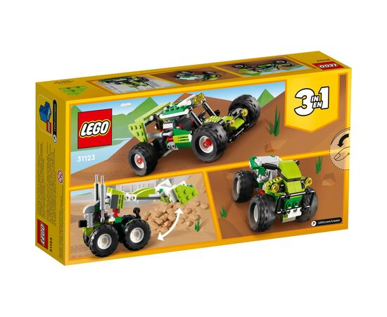 Конструктор LEGO Creator Багі для бездоріжжя 160 деталей (31123), зображення 11 Конструктор LEGO Creator Багі для бездоріжжя 160 деталей (31123), зображення 11