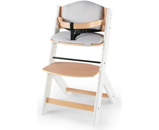 Стульчик для кормления Kinderkraft Enock White Wood с подушкой (5902533917242), изображение 2
