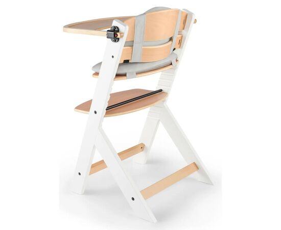 Стульчик для кормления Kinderkraft Enock White Wood с подушкой (5902533917242), изображение 5