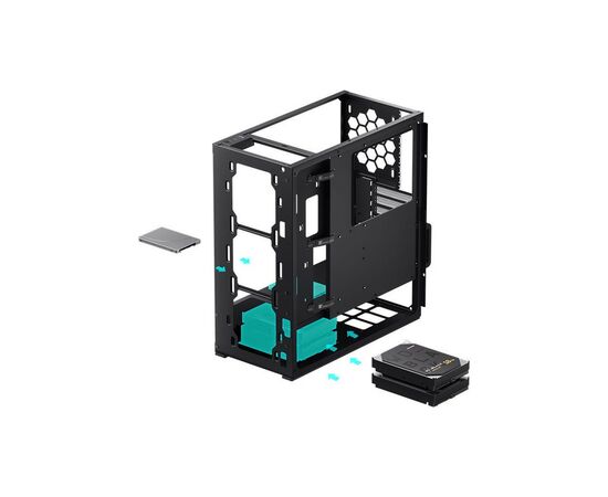 Корпус JONSBO VR4 Black, изображение 10 Корпус JONSBO VR4 Black, изображение 10