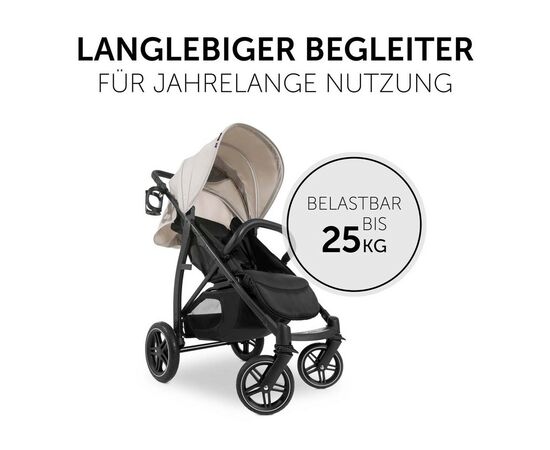 Коляска Hauck Rapid 4D Classic Beige (14896-9), изображение 2 Коляска Hauck Rapid 4D Classic Beige (14896-9), изображение 2