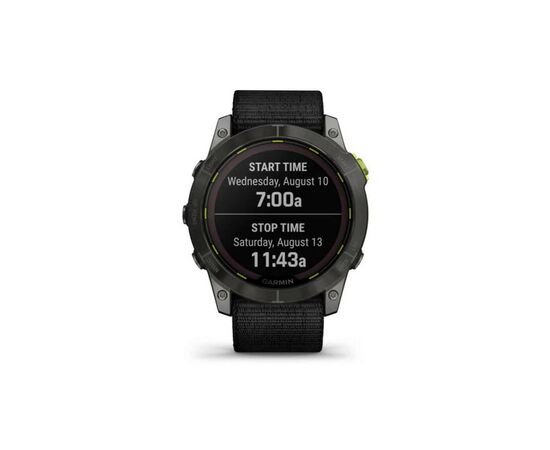 Смарт-часы Garmin Enduro 2, Saph, Carbon GrayDLC Ti w/Black UltraFit Band, GPS (010-02754-01), изображение 11 Смарт-часы Garmin Enduro 2, Saph, Carbon GrayDLC Ti w/Black UltraFit Band, GPS (010-02754-01), изображение 11