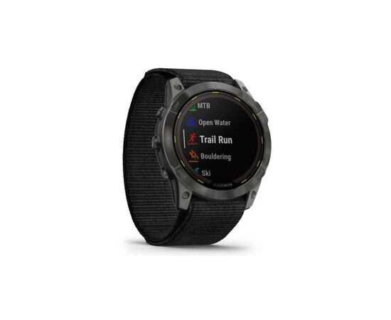 Смарт-часы Garmin Enduro 2, Saph, Carbon GrayDLC Ti w/Black UltraFit Band, GPS (010-02754-01), изображение 3 Смарт-часы Garmin Enduro 2, Saph, Carbon GrayDLC Ti w/Black UltraFit Band, GPS (010-02754-01), изображение 3