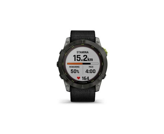 Смарт-часы Garmin Enduro 2, Saph, Carbon GrayDLC Ti w/Black UltraFit Band, GPS (010-02754-01), изображение 7 Смарт-часы Garmin Enduro 2, Saph, Carbon GrayDLC Ti w/Black UltraFit Band, GPS (010-02754-01), изображение 7