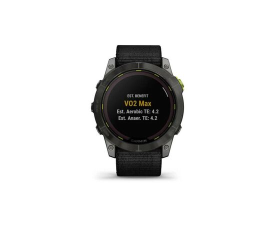 Смарт-часы Garmin Enduro 2, Saph, Carbon GrayDLC Ti w/Black UltraFit Band, GPS (010-02754-01), изображение 8 Смарт-часы Garmin Enduro 2, Saph, Carbon GrayDLC Ti w/Black UltraFit Band, GPS (010-02754-01), изображение 8