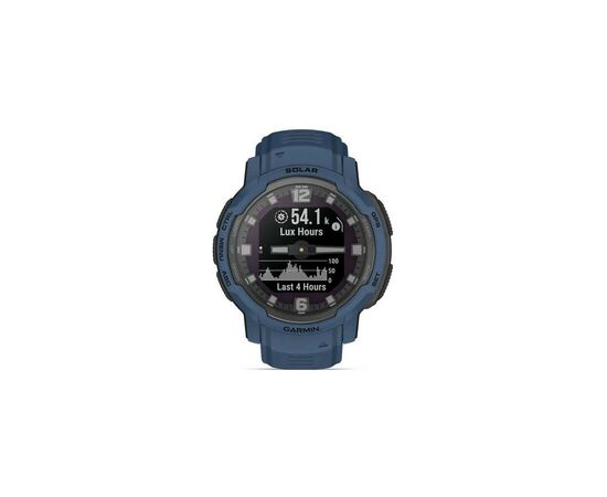 Смарт-часы Garmin Instinct Crossover Solar, Tidal Blue, GPS (010-02730-02), изображение 2 Смарт-часы Garmin Instinct Crossover Solar, Tidal Blue, GPS (010-02730-02), изображение 2