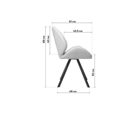 Кухонный стул GT Racer K-0247 Cappucino, изображение 11 Кухонный стул GT Racer K-0247 Cappucino, изображение 11