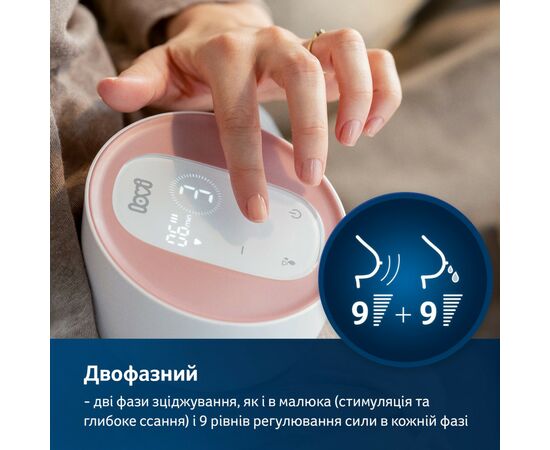 Молокоотсос Lovi электрический 2-фазный Prolactis 3D Soft (50/050exp), изображение 8 Молокоотсос Lovi электрический 2-фазный Prolactis 3D Soft (50/050exp), изображение 8
