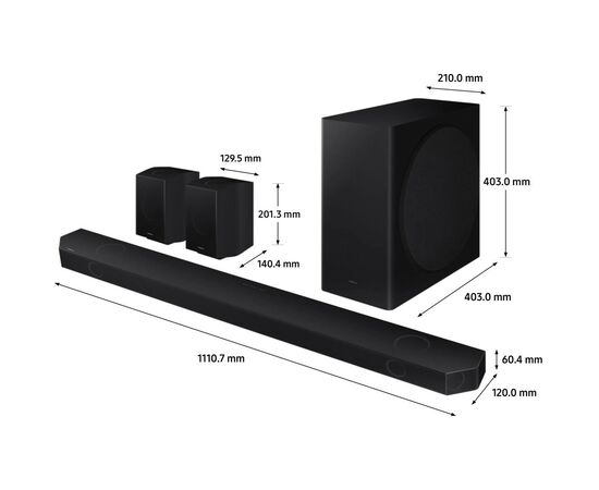 Акустическая система Samsung HW-Q930B (HW-Q930B/RU), изображение 2