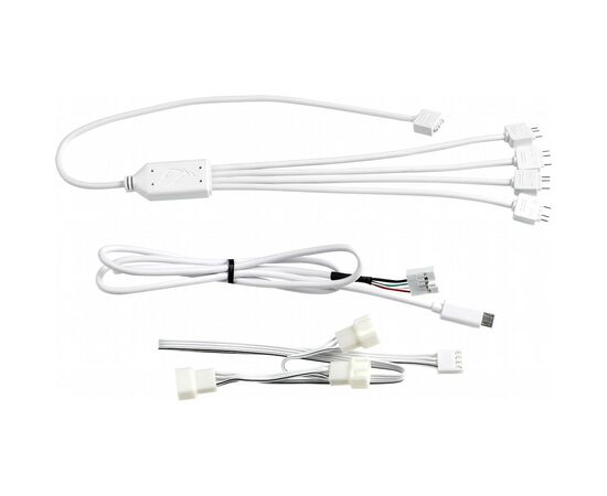 Система водяного охлаждения ASUS ROG-STRIX-LC-360 RGB White (90RC0072-M0UAY0), изображение 8 Система водяного охлаждения ASUS ROG-STRIX-LC-360 RGB White (90RC0072-M0UAY0), изображение 8