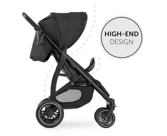 Коляска Hauck Rapid 4D Air Black (14848-8), изображение 3 Коляска Hauck Rapid 4D Air Black (14848-8), изображение 3