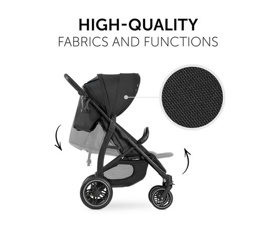 Коляска Hauck Rapid 4D Air Black (14848-8), изображение 6 Коляска Hauck Rapid 4D Air Black (14848-8), изображение 6