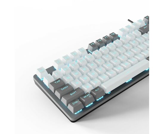 Клавиатура Aula F3287 Keycap KRGD Blue USB UA Grey/White (6948391240954), изображение 7 Клавиатура Aula F3287 Keycap KRGD Blue USB UA Grey/White (6948391240954), изображение 7
