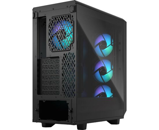 Корпус Fractal Design Meshify 2 Compact Lite RGB Bla (FD-C-MEL2C-05), изображение 3 Корпус Fractal Design Meshify 2 Compact Lite RGB Bla (FD-C-MEL2C-05), изображение 3