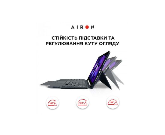 Чехол для планшета AirOn Premium iPad Air 4Gen/5Gen 10.9" with Keyboard (4822352781094), изображение 6 Чехол для планшета AirOn Premium iPad Air 4Gen/5Gen 10.9" with Keyboard (4822352781094), изображение 6