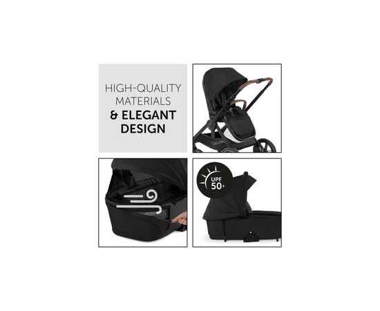 Коляска Hauck 2 в 1 Walk N Care Air (Black) (16547-8), изображение 11 Коляска Hauck 2 в 1 Walk N Care Air (Black) (16547-8), изображение 11