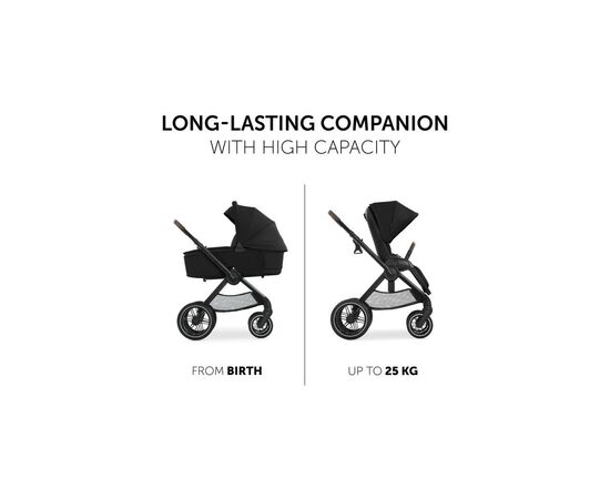 Коляска Hauck 2 в 1 Walk N Care Air (Black) (16547-8), изображение 6 Коляска Hauck 2 в 1 Walk N Care Air (Black) (16547-8), изображение 6