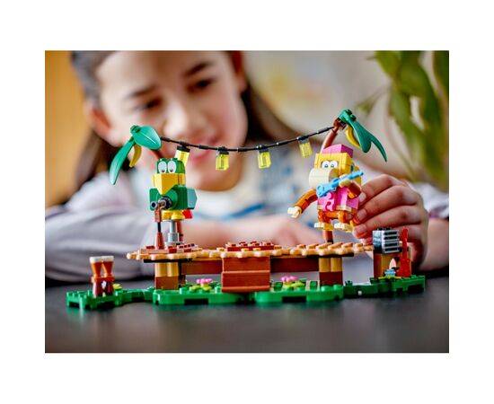 Конструктор LEGO Super Mario Импровизация в джунглях Дикси Конг. Дополнительный набор (71421), изображение 11 Конструктор LEGO Super Mario Импровизация в джунглях Дикси Конг. Дополнительный набор (71421), изображение 11