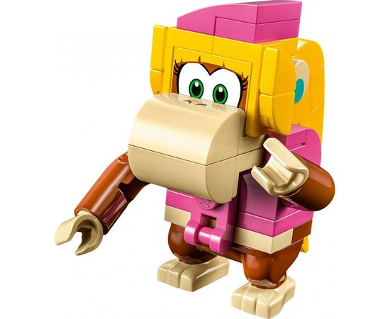 Конструктор LEGO Super Mario Импровизация в джунглях Дикси Конг. Дополнительный набор (71421), изображение 4 Конструктор LEGO Super Mario Импровизация в джунглях Дикси Конг. Дополнительный набор (71421), изображение 4