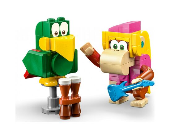 Конструктор LEGO Super Mario Импровизация в джунглях Дикси Конг. Дополнительный набор (71421), изображение 6 Конструктор LEGO Super Mario Импровизация в джунглях Дикси Конг. Дополнительный набор (71421), изображение 6