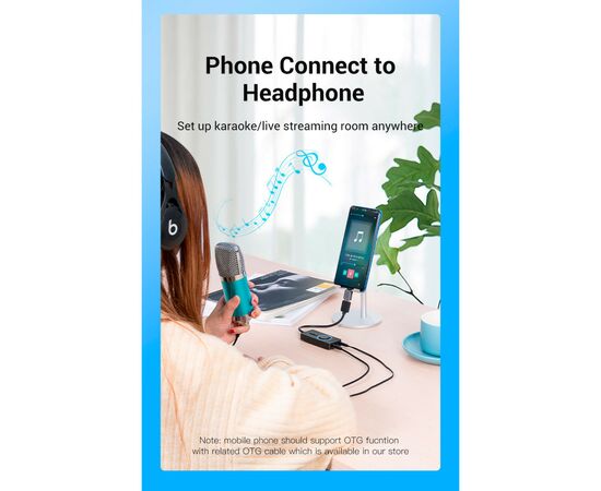 Звуковая плата Vention Audio USB 3х3,5mm jack 0.15m Volume Control (CDRBB), изображение 10 Звуковая плата Vention Audio USB 3х3,5mm jack 0.15m Volume Control (CDRBB), изображение 10