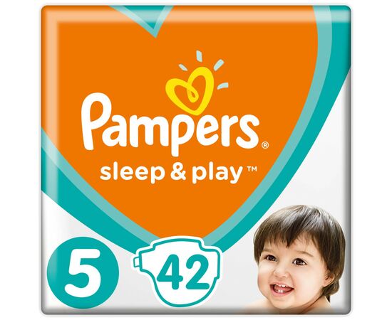 Подгузник Pampers Sleep & Play Junior Размер 5 (11-16 кг), 42 шт (8001090784674)
