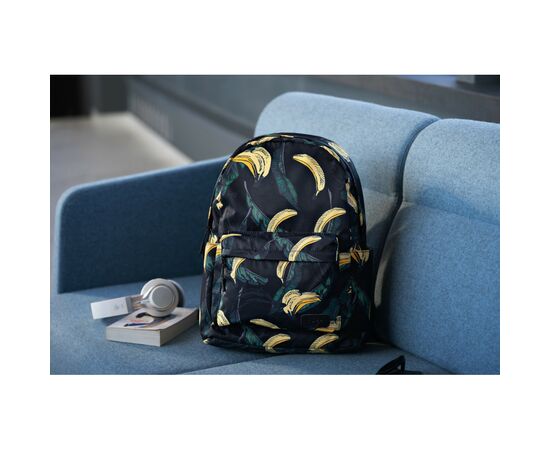 Рюкзак для ноутбука 2E 13" TeensPack Bananas, black (2E-BPT6114BB), изображение 10