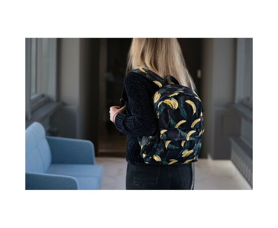 Рюкзак для ноутбука 2E 13" TeensPack Bananas, black (2E-BPT6114BB), изображение 9