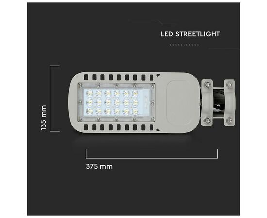 Прожектор V-TAC LED30W, SKU-956, Samsung CHIP, 230V, 4000К (3800157649551), изображение 6 Прожектор V-TAC LED30W, SKU-956, Samsung CHIP, 230V, 4000К (3800157649551), изображение 6
