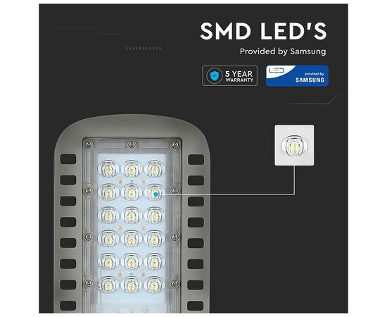 Прожектор V-TAC LED30W, SKU-956, Samsung CHIP, 230V, 4000К (3800157649551), изображение 8 Прожектор V-TAC LED30W, SKU-956, Samsung CHIP, 230V, 4000К (3800157649551), изображение 8