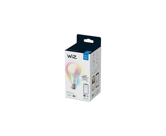 Умная лампочка WiZ E27 13W (100W 1521Lm) A67 2200-6500K RGB Wi-Fi (929002449702), изображение 11 Умная лампочка WiZ E27 13W (100W 1521Lm) A67 2200-6500K RGB Wi-Fi (929002449702), изображение 11