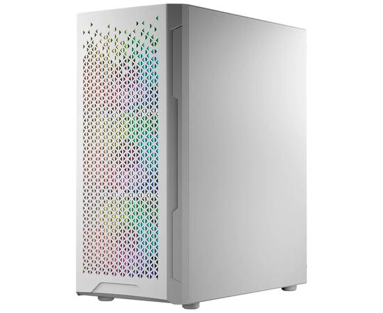 Корпус Logic concept ARAMIS MESH+GLASS ARGB fans 4x120mm WHITE (AT-ARAMIS-20-0000000-0002), зображення 2 Корпус Logic concept ARAMIS MESH+GLASS ARGB fans 4x120mm WHITE (AT-ARAMIS-20-0000000-0002), зображення 2