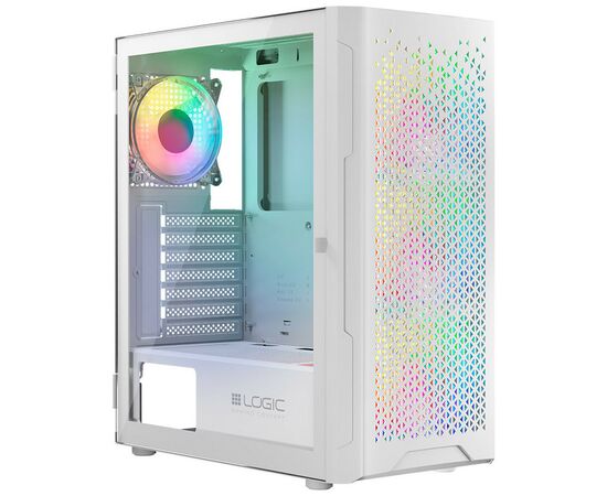 Корпус Logic concept ARAMIS MESH+GLASS ARGB fans 4x120mm WHITE (AT-ARAMIS-20-0000000-0002)