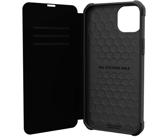Чехол для моб. телефона Uag Apple iPhone 14 Metropolis, Kevlar Black (114044113940), изображение 11