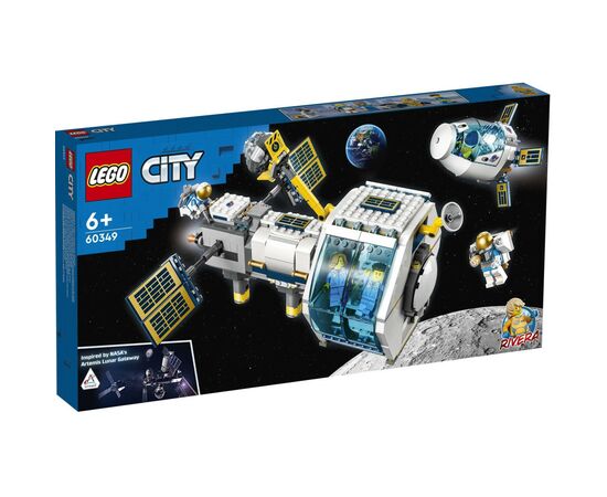 Конструктор LEGO City Лунная Космическая станция (60349)