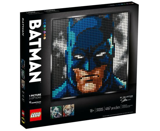 Конструктор LEGO ART Бэтмен из коллекции Джима Ли 4167 деталей (31205)