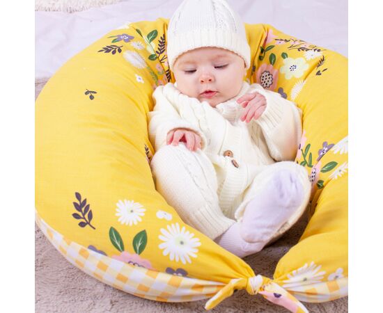 Подушка MirSon для беременных и кормления №8326 Print Line 17-0428 Indian summer Бязь 30х170х20 см (2200006200512), изображение 10