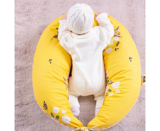 Подушка MirSon для беременных и кормления №8326 Print Line 17-0428 Indian summer Бязь 30х170х20 см (2200006200512), изображение 8