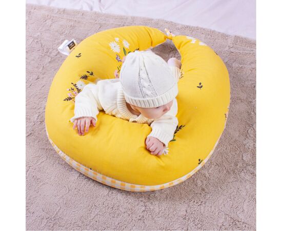 Подушка MirSon для беременных и кормления №8326 Print Line 17-0428 Indian summer Бязь 30х170х20 см (2200006200512), изображение 9