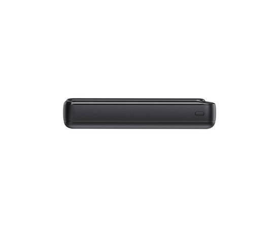 Батарея универсальная ColorWay 20 000 mAh Slim PD/20W, QC/3.0 USB-C/Micro-USB/USB-A Black (CW-PB200LPG3BK-PD), изображение 4 Батарея универсальная ColorWay 20 000 mAh Slim PD/20W, QC/3.0 USB-C/Micro-USB/USB-A Black (CW-PB200LPG3BK-PD), изображение 4