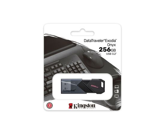 USB флеш накопитель Kingston USB3.2 256GB Kingston DataTraveler Exodia Onyx (DTXON/256GB), изображение 11 USB флеш накопитель Kingston USB3.2 256GB Kingston DataTraveler Exodia Onyx (DTXON/256GB), изображение 11