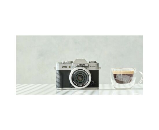 Цифровой фотоаппарат Fujifilm X-T30 II + XF 18-55mm F2.8-4.0 Kit Silver (16759706), изображение 2 Цифровой фотоаппарат Fujifilm X-T30 II + XF 18-55mm F2.8-4.0 Kit Silver (16759706), изображение 2