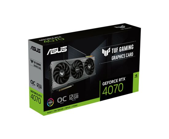 Видеокарта ASUS GeForce RTX4070 12Gb TUF OC GAMING (TUF-RTX4070-O12G-GAMING), изображение 11 Видеокарта ASUS GeForce RTX4070 12Gb TUF OC GAMING (TUF-RTX4070-O12G-GAMING), изображение 11