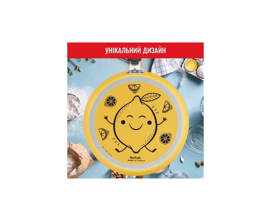 Сковорода Tefal Fruits Blini Thermo-Spot +лопатка 25 см (B4381002), зображення 12 Сковорода Tefal Fruits Blini Thermo-Spot +лопатка 25 см (B4381002), зображення 12