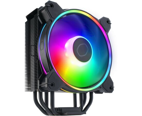 Кулер для процессора CoolerMaster Hyper 212 Halo Black (RR-S4KK-20PA-R1), изображение 3 Кулер для процессора CoolerMaster Hyper 212 Halo Black (RR-S4KK-20PA-R1), изображение 3
