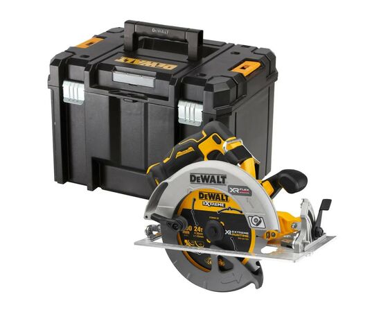 Дискова пила DeWALT 18V XR Li-lon FLEXVOLT ADVANTAGE, диск 190х30 мм, TSTAK (без АКБ та ЗП) (DCS573NT)