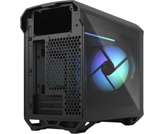 Корпус Fractal Design Torrent Nano RGB Black TG Ligh (FD-C-TOR1N-02), изображение 3 Корпус Fractal Design Torrent Nano RGB Black TG Ligh (FD-C-TOR1N-02), изображение 3